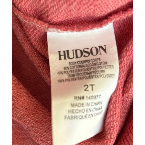 Hudson Adorable 2-Piece Set - Jeans & Long Sleeve Shirt, Size 2T K32 * - Picture 7 of 8